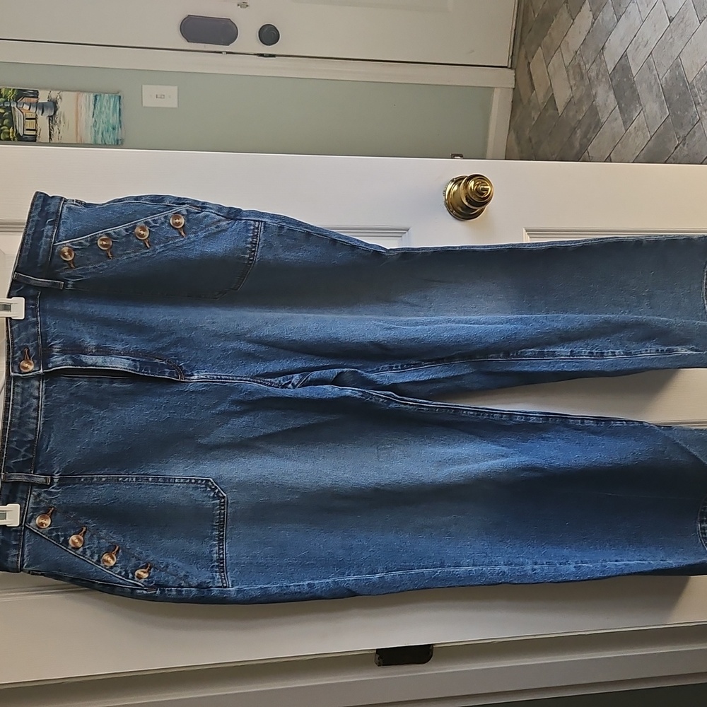 Loft Wide Leg Jeans